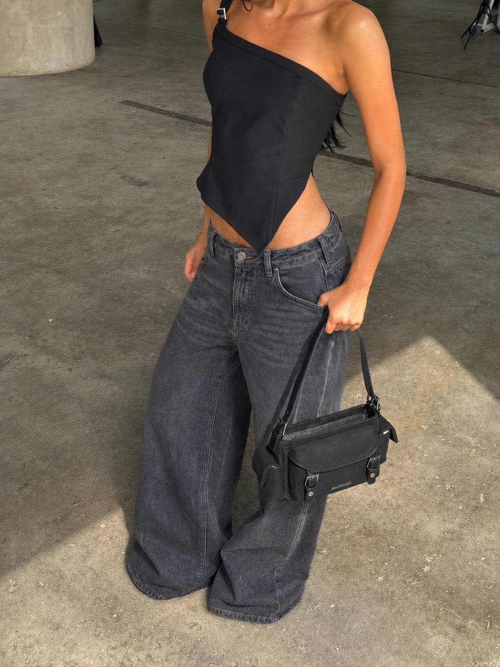 ASH WIDE JEANS