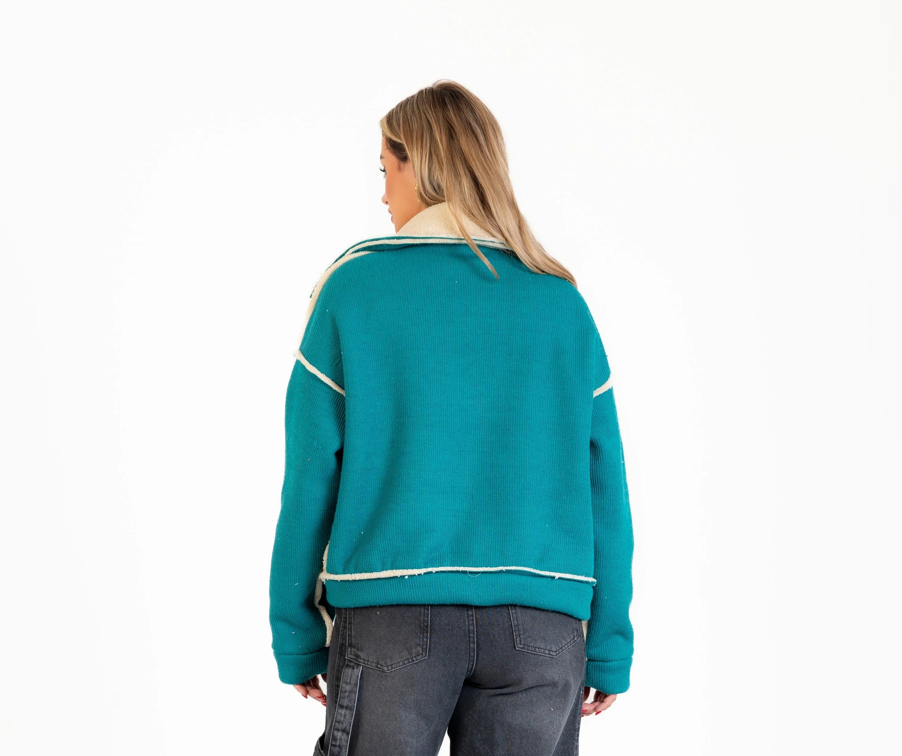 جاكيت صوف 2 جيب / دبل فيس