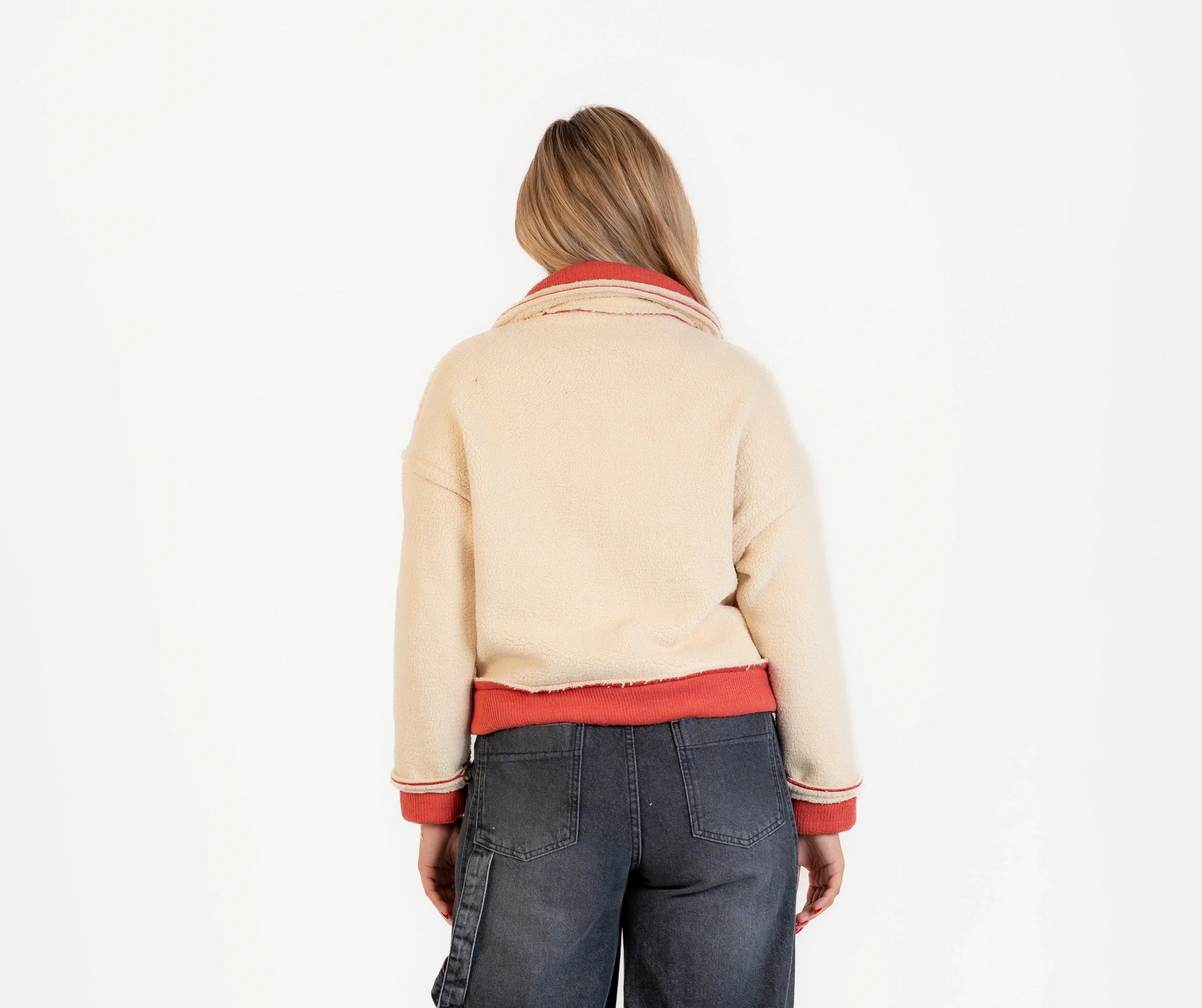 جاكيت صوف 2 جيب / دبل فيس