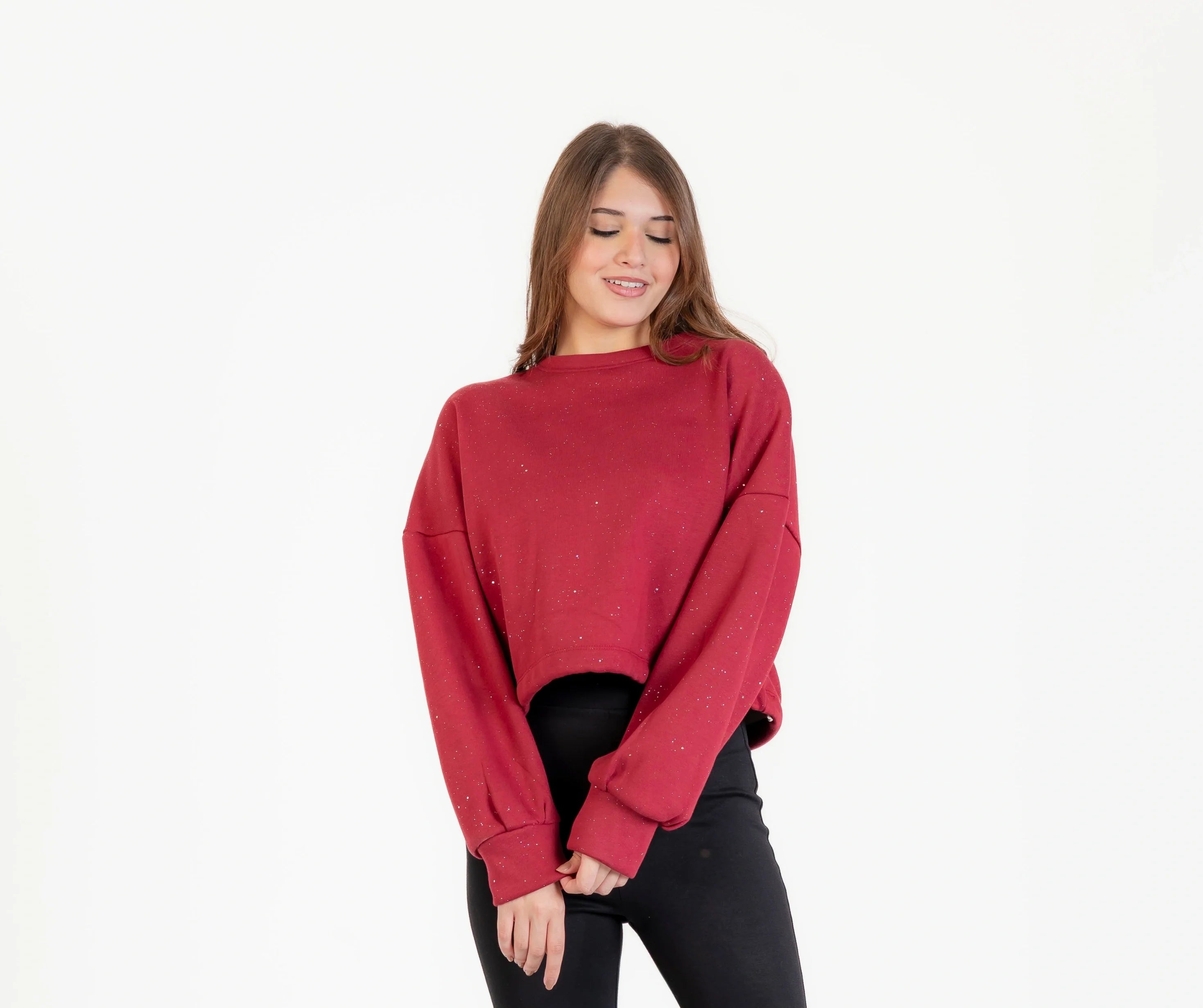 سويت شيرت ميلتون للنساء , استيك في الكمر استرس , مناسب للشتاء