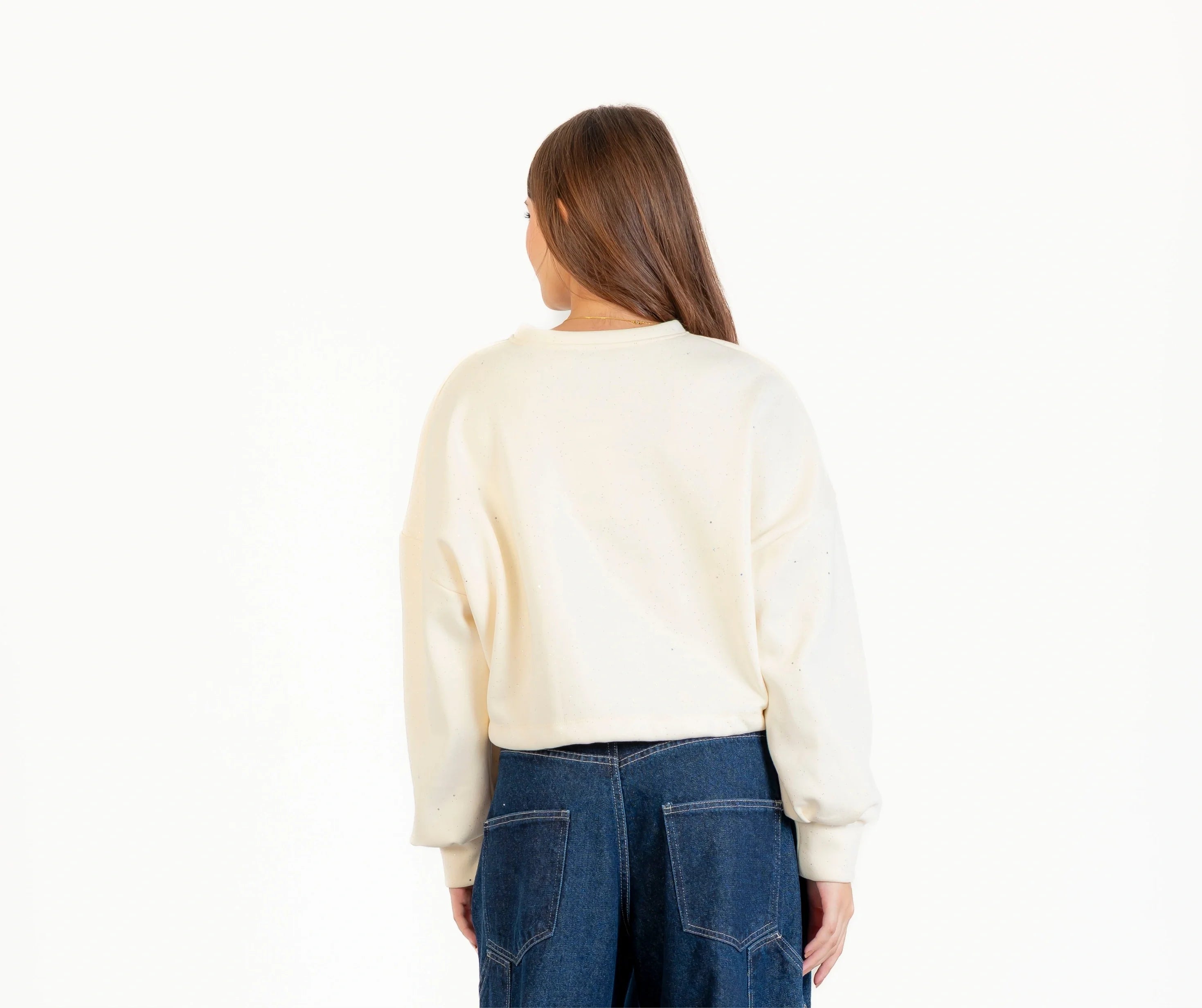 سويت شيرت ميلتون للنساء , استيك في الكمر استرس , مناسب للشتاء