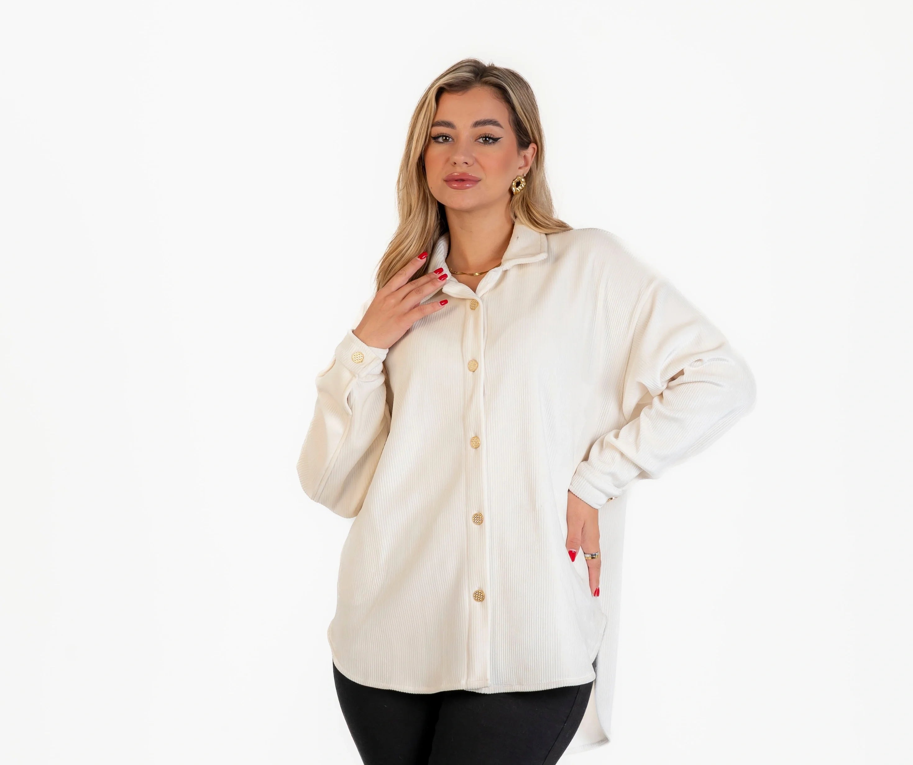 شميز قطن فرو شتوى 