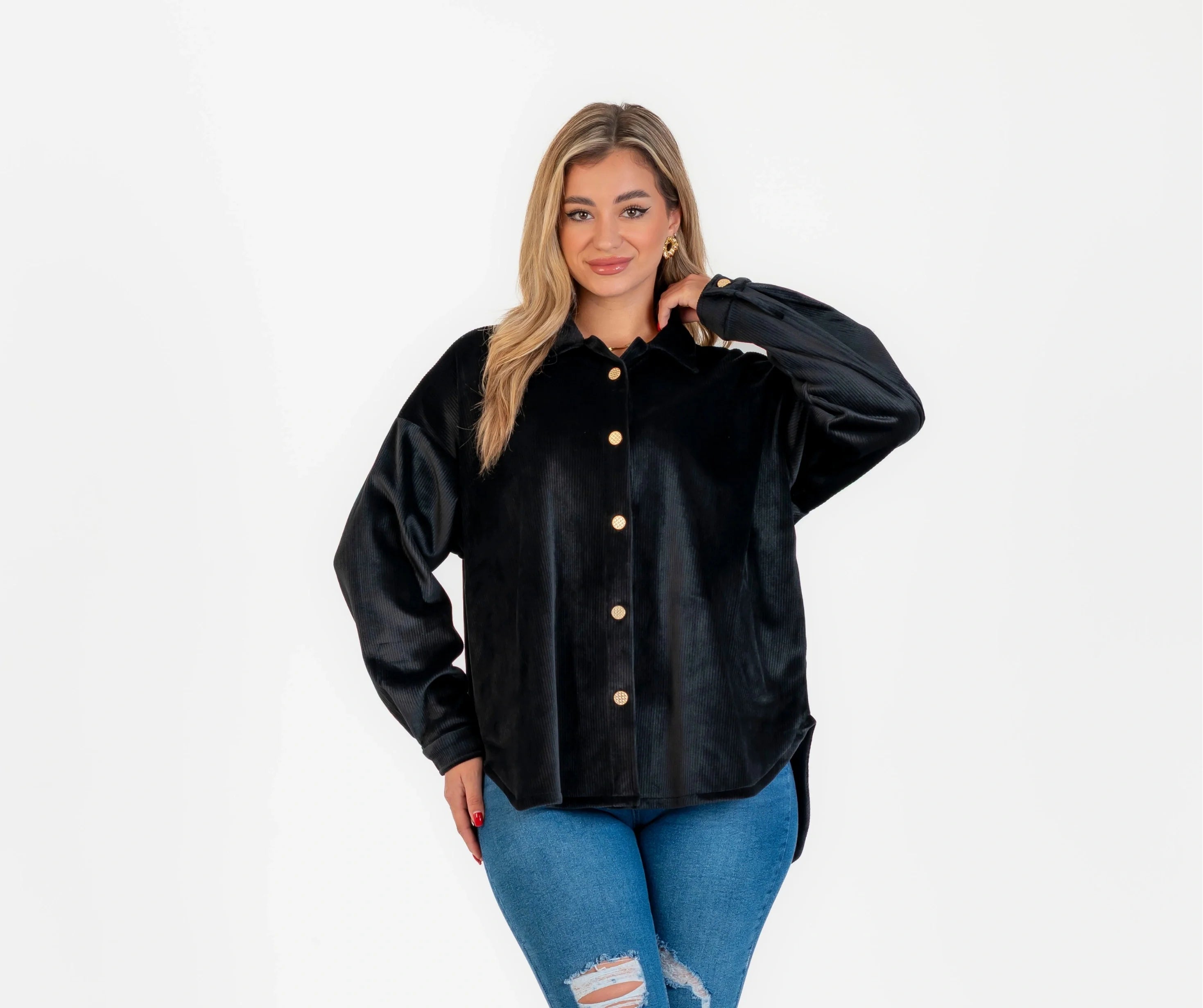 شميز قطن فرو شتوى 