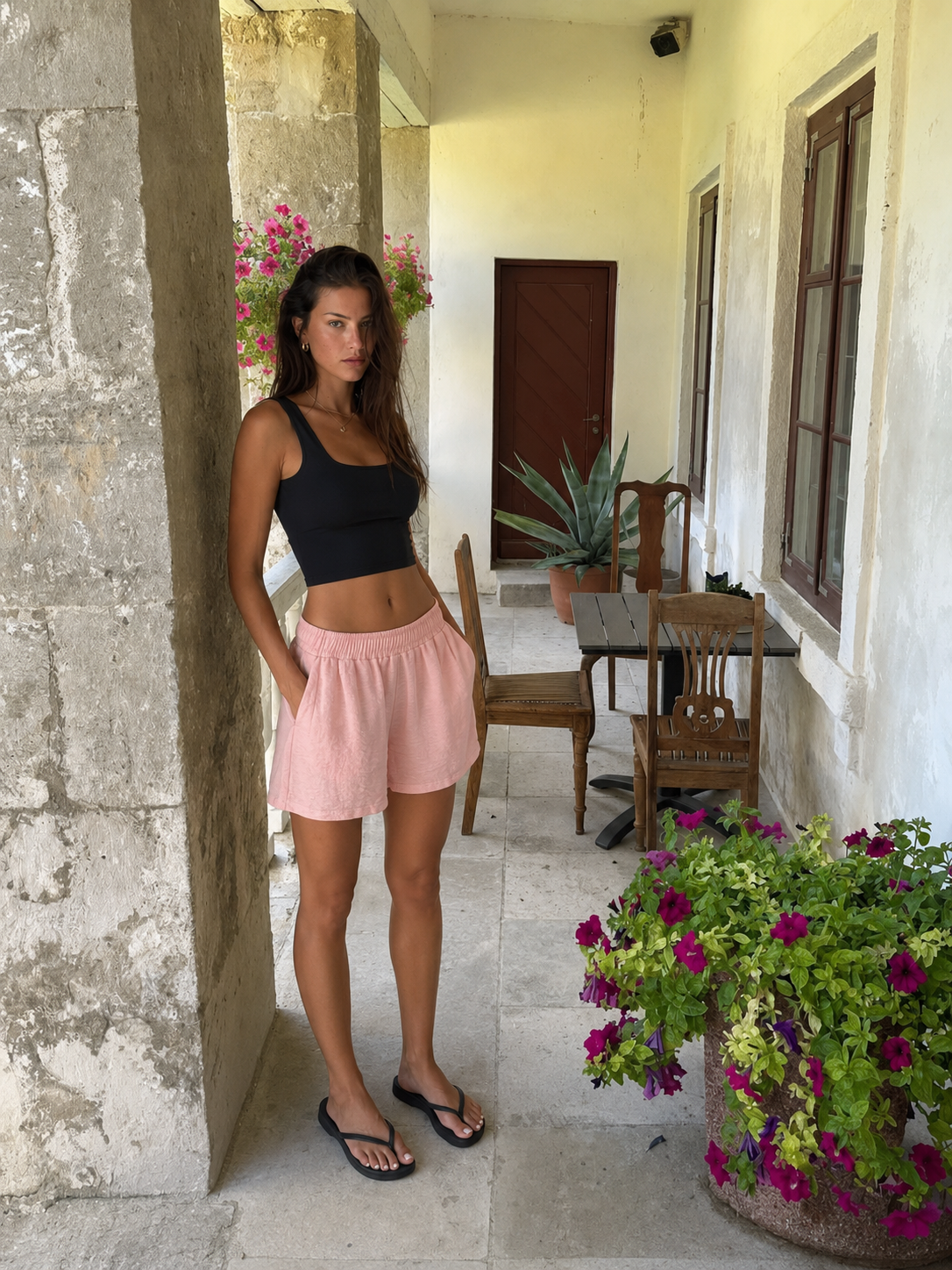 EASY LINEN SHORTS
