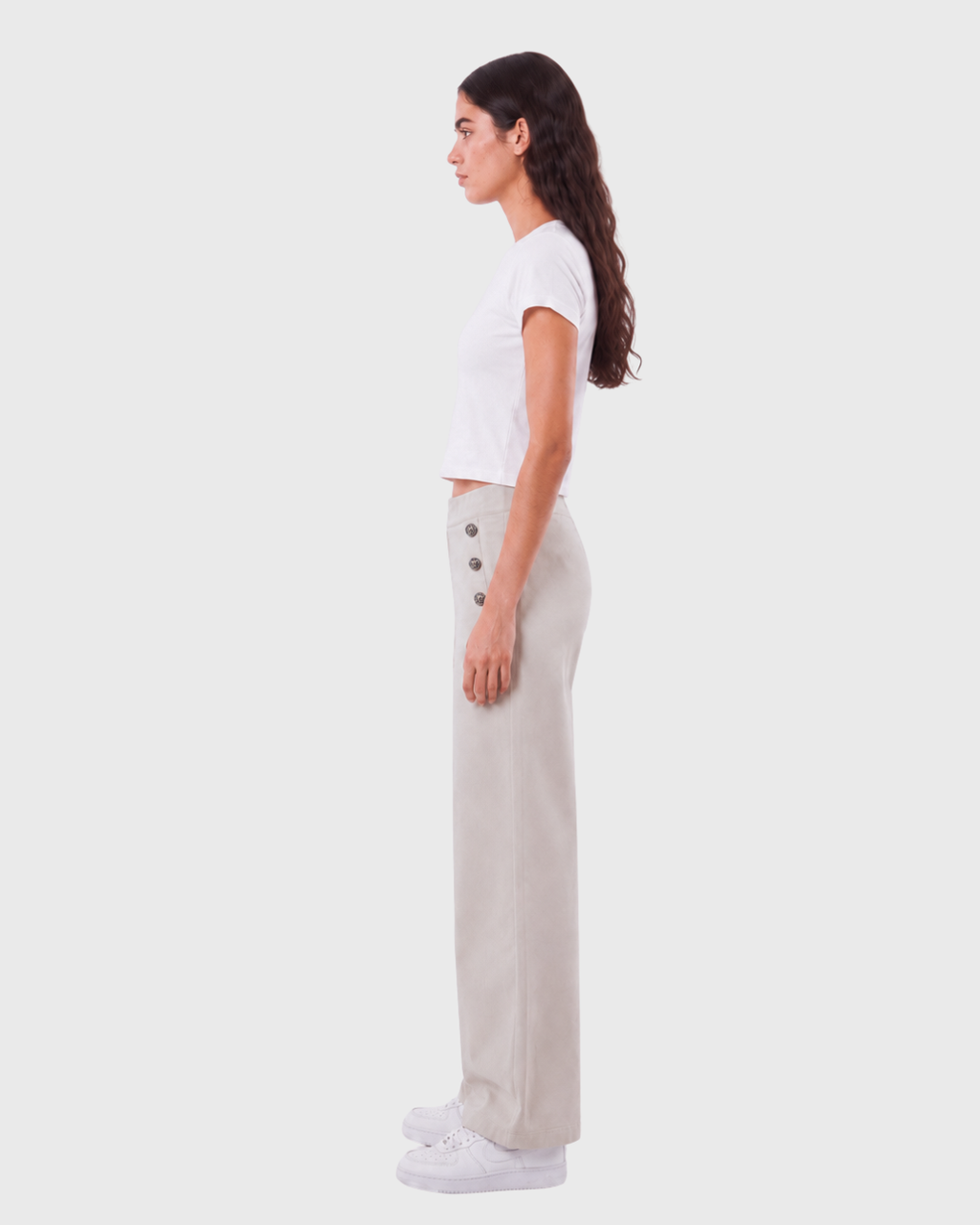 NOTHING SERIOUS GABARDINE PANTS