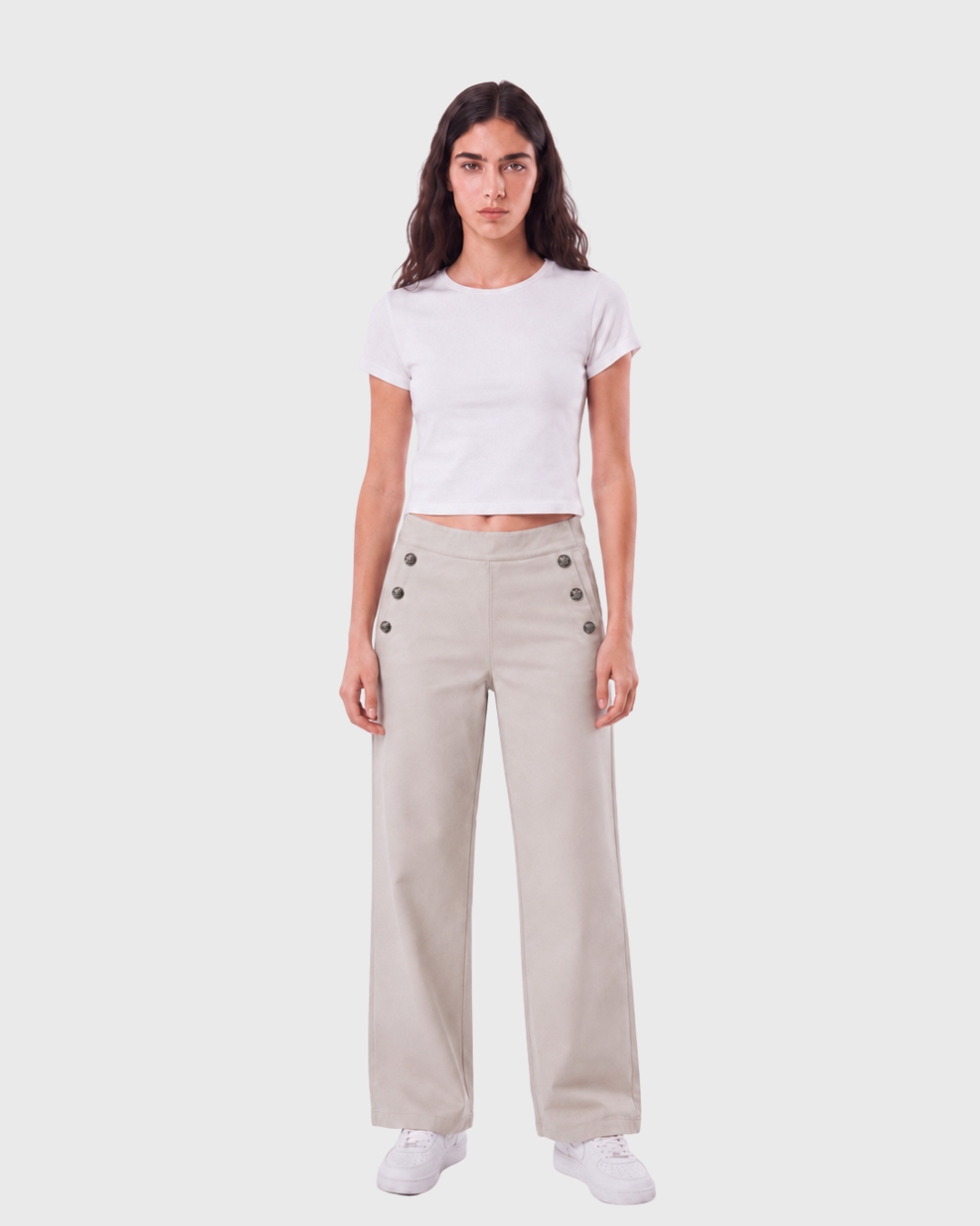 NOTHING SERIOUS GABARDINE PANTS