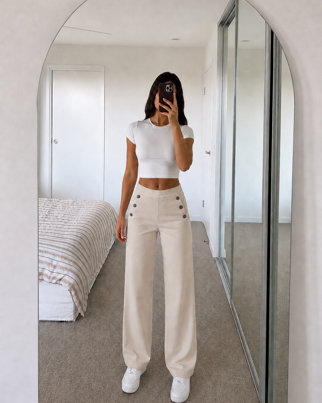 NOTHING SERIOUS GABARDINE PANTS