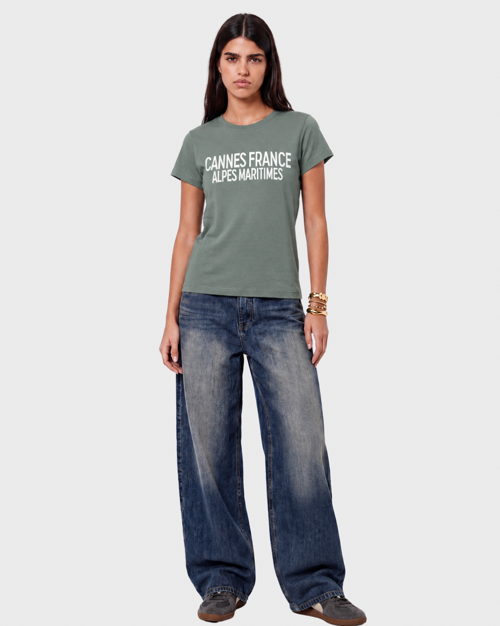 PINK CANNES BABY TEE