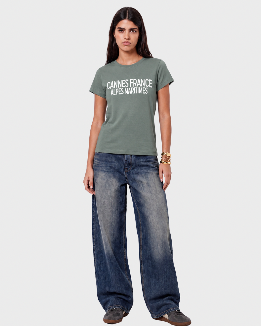 PINK CANNES BABY TEE