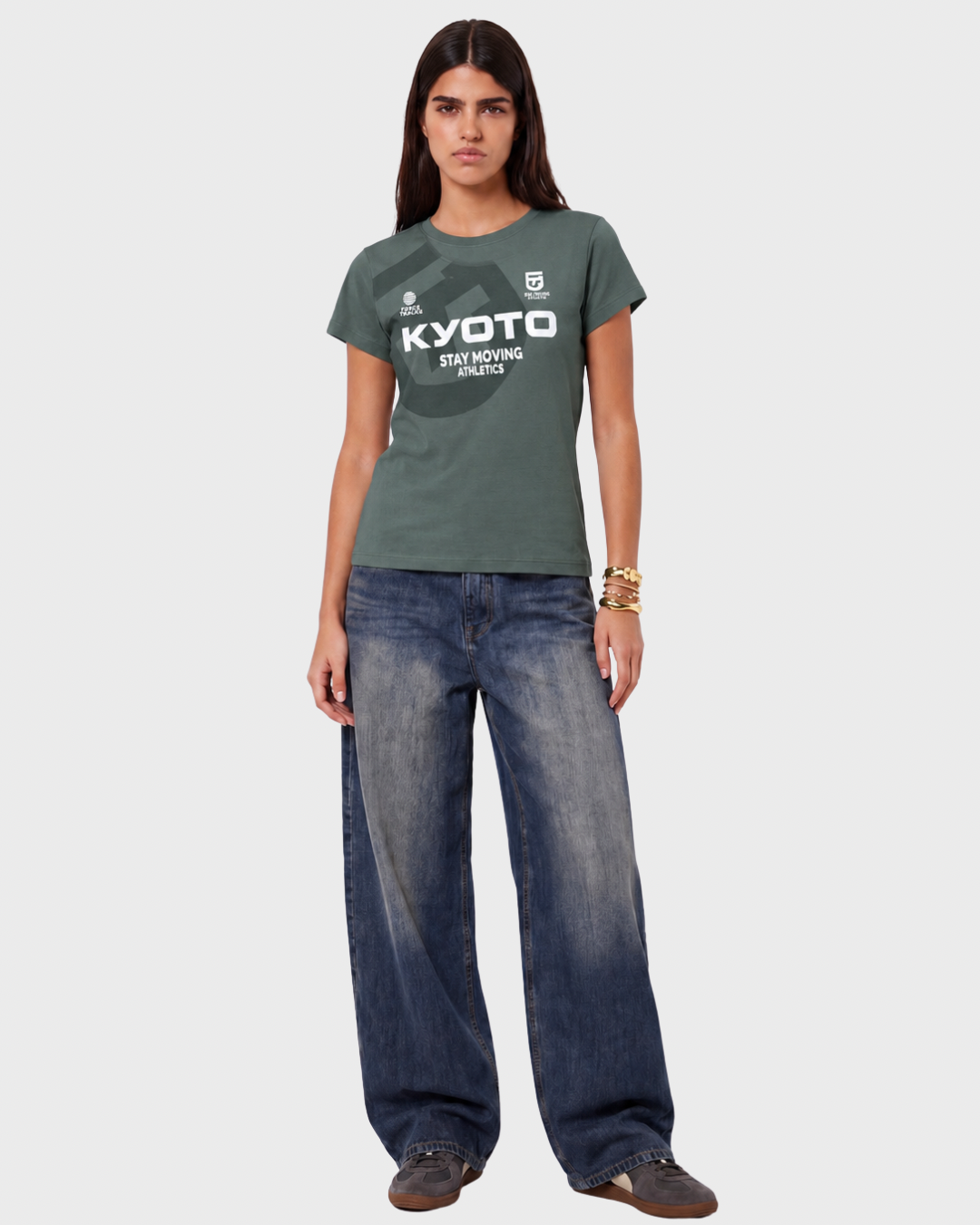 STAY MOVING TEE
