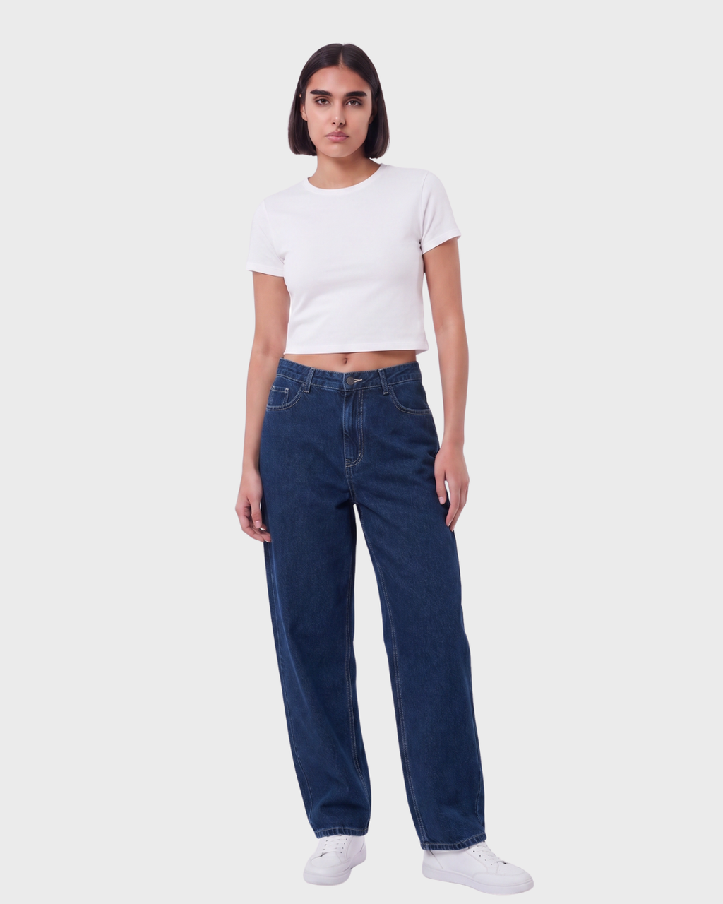THE CHILL FIT- WIDE LEG JEANS, PLUS SIZES