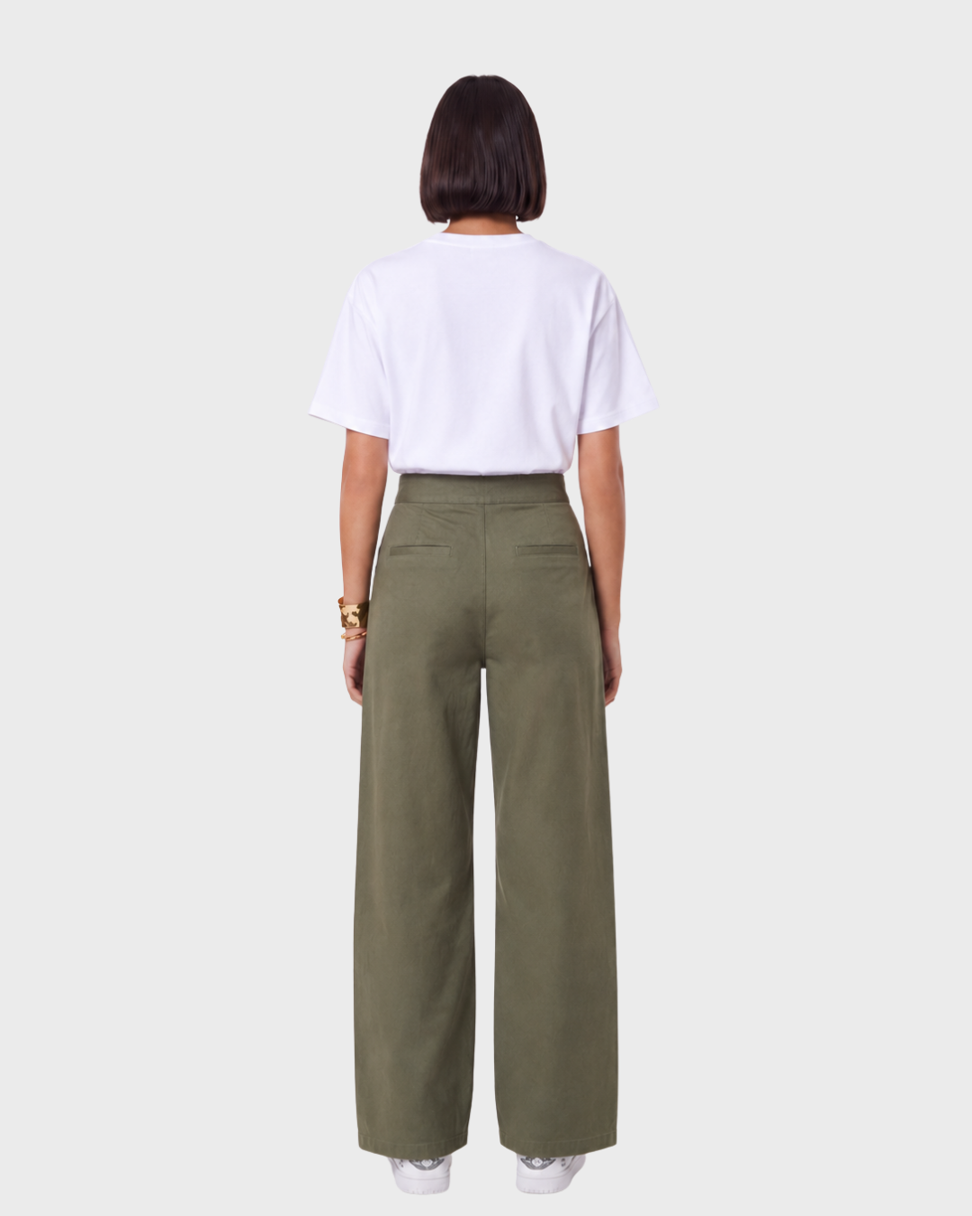 NOTHING SERIOUS GABARDINE PANTS